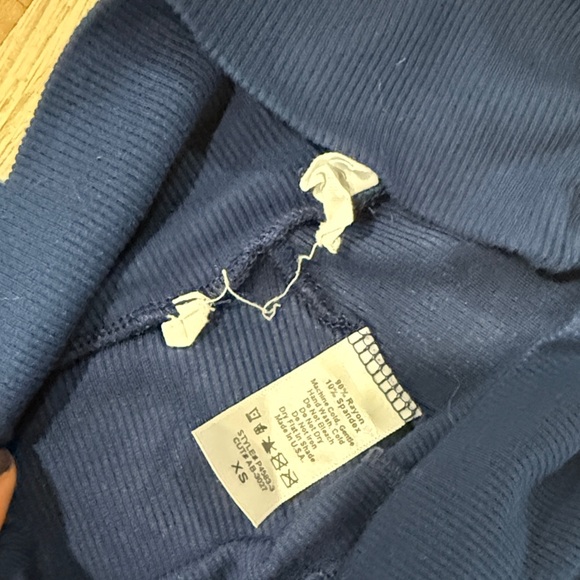 Shop TALULAH Navy Blue novi Lounge Set oversized - Picture 3 of 5